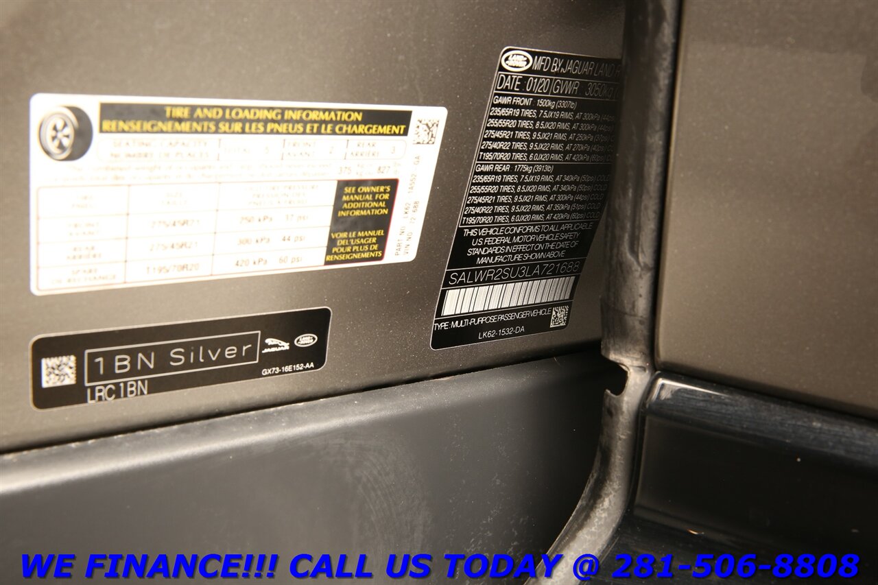 2020 Land Rover Range Rover Sport 2020 HSE AWD NAV HUD PANO BLIND MERIDIAN 70K MLS - Photo 34 - Houston, TX 77031