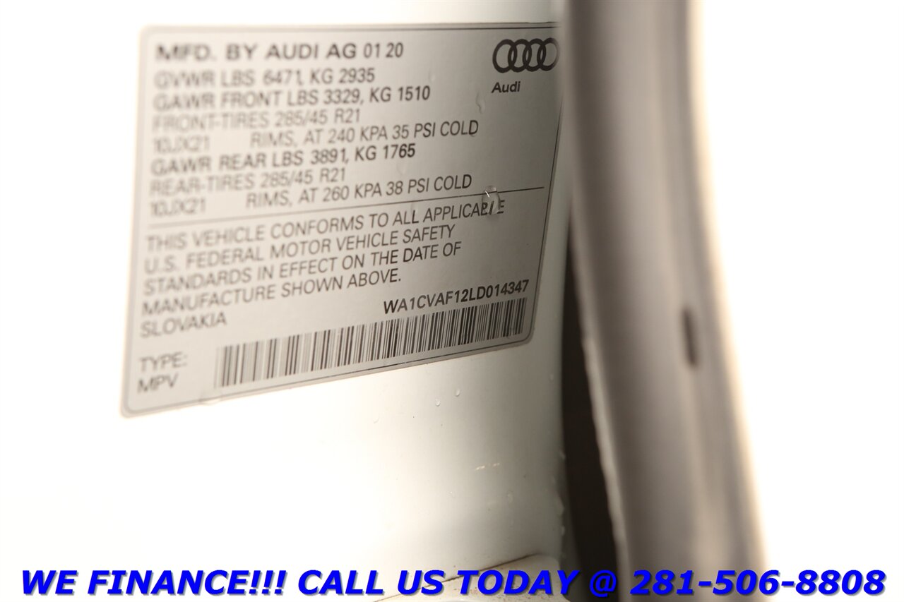 2020 Audi Q8 2020 Quattro 55 Prestige AWD NAV HUD PANO - Photo 29 - Houston, TX 77031