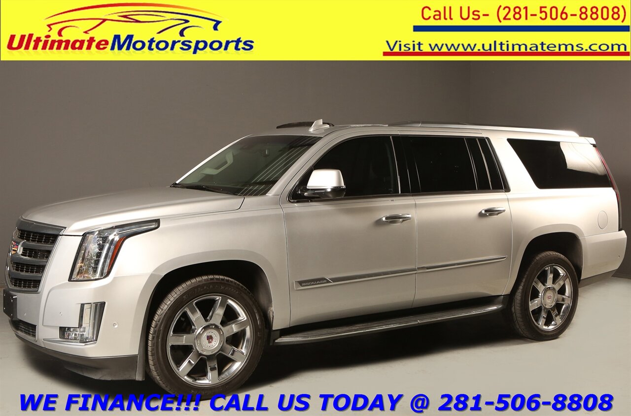 2018 Cadillac Escalade 2018 ESV Luxury NAV HUD SUN BLIND 3RD ROW 81K - Photo 1 - Houston, TX 77031