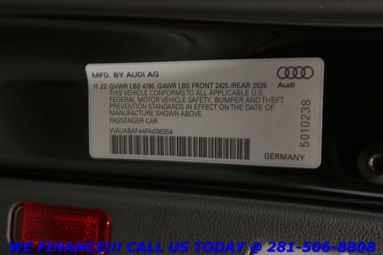 2023 Audi A4 2023 Quattro Premium AWD SUN ADAPT CRUISE 4K MILES   - Photo 29 - Houston, TX 77031