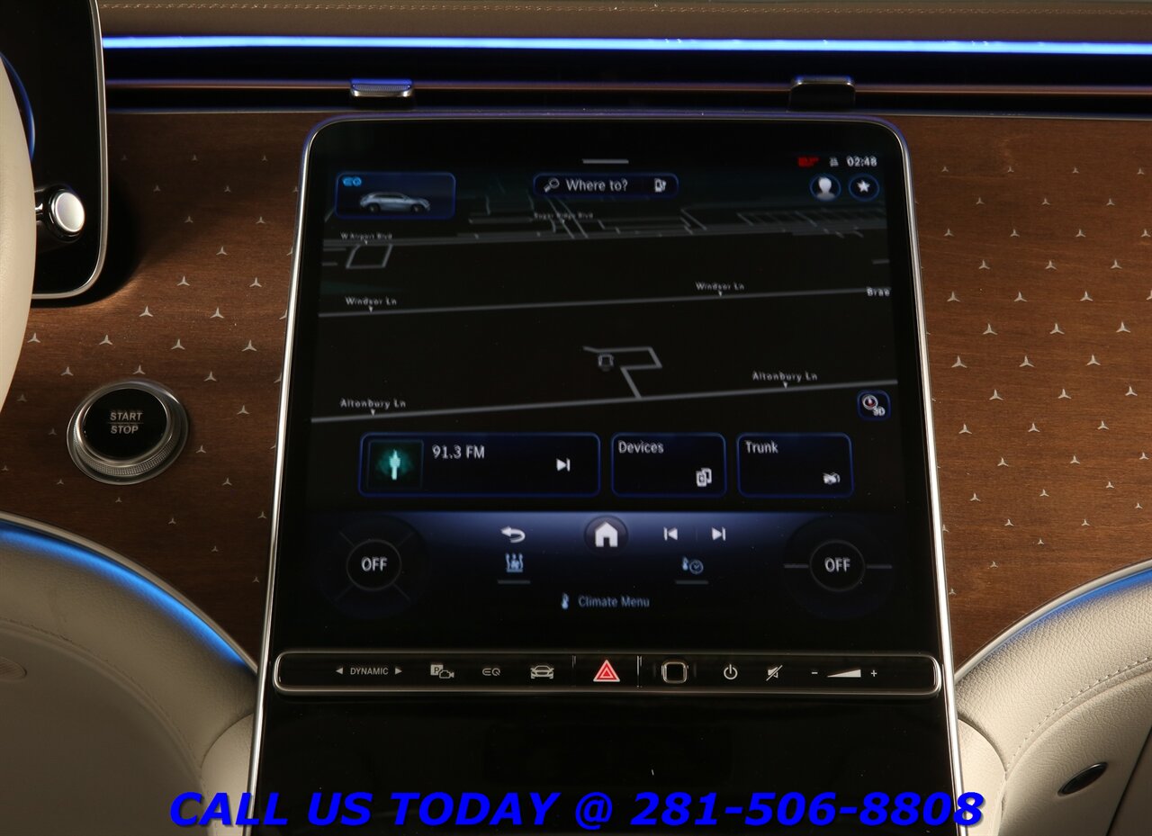 2023 Mercedes-Benz EQE 350+ 2023 EXCLUSIVE NAV PANO ADAPT-SELF DRIVE BURMESTER - Photo 17 - Houston, TX 77031