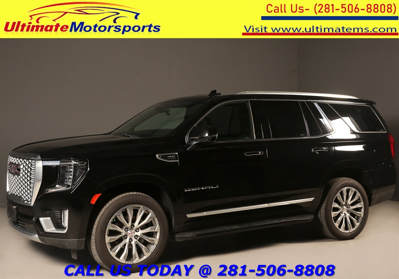 2021 GMC Yukon 2021 Denali 4x4 NAV HUD PANO ADAPT 7PASS CAPTAIN   - Photo 1 - Houston, TX 77031
