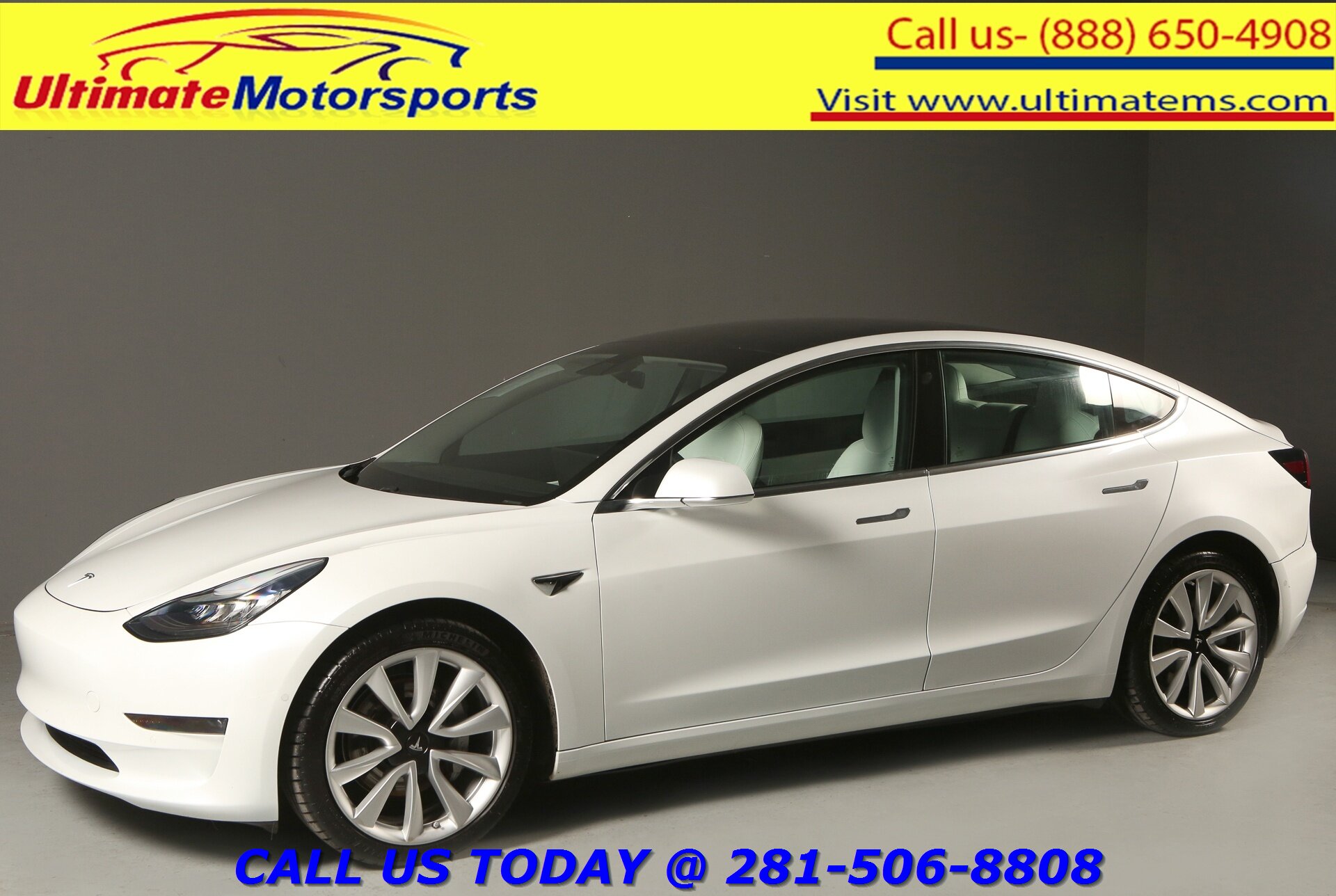 2018 Tesla Model 3 2018 Long Range AWD FSD AUTOPILOT NAV PANO 79K MLS   - Photo 1 - Houston, TX 77031