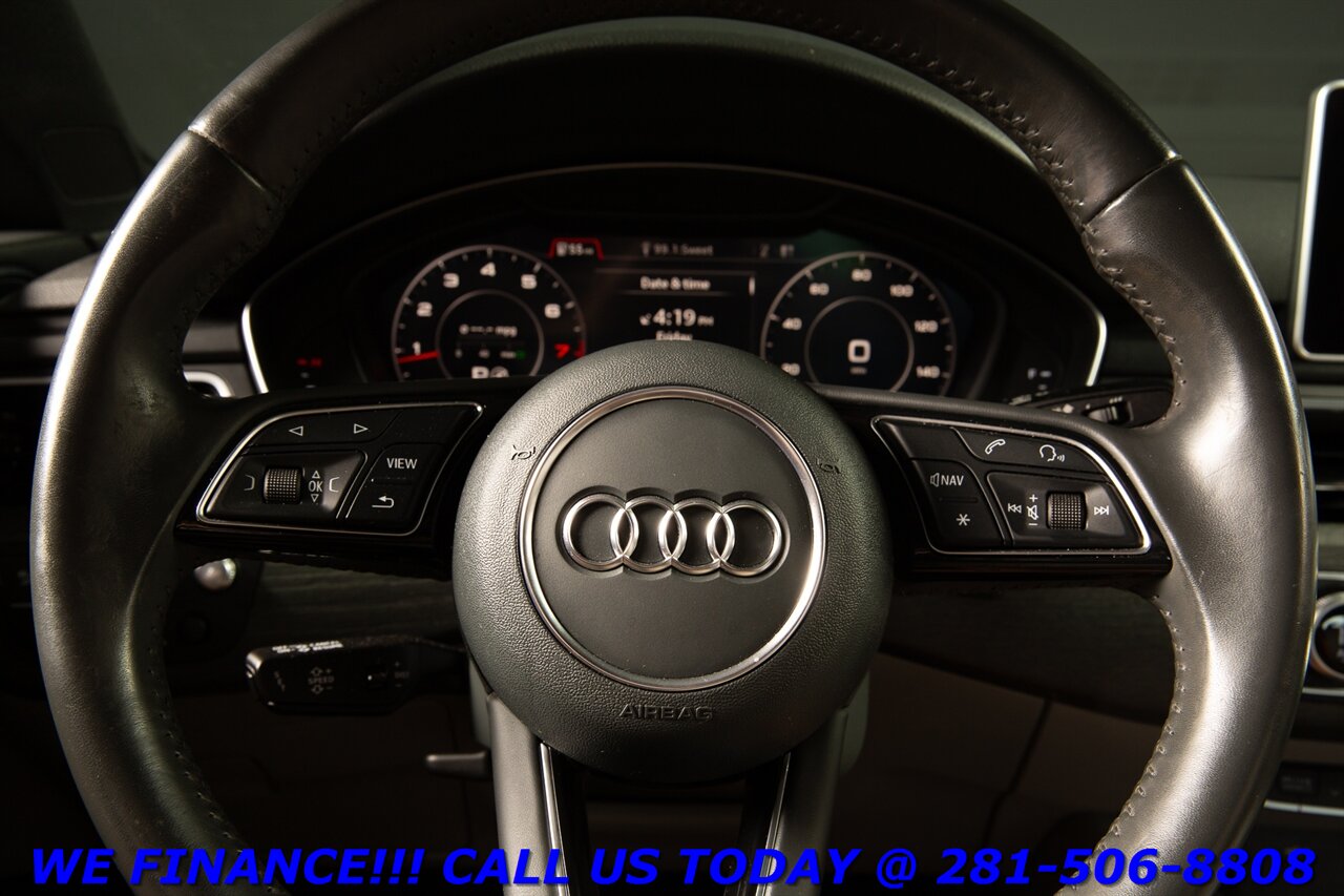 2018 Audi A5 2018 2.0T Quattro Prestige AWD NAV HUD SUN 60K MLS   - Photo 14 - Houston, TX 77031