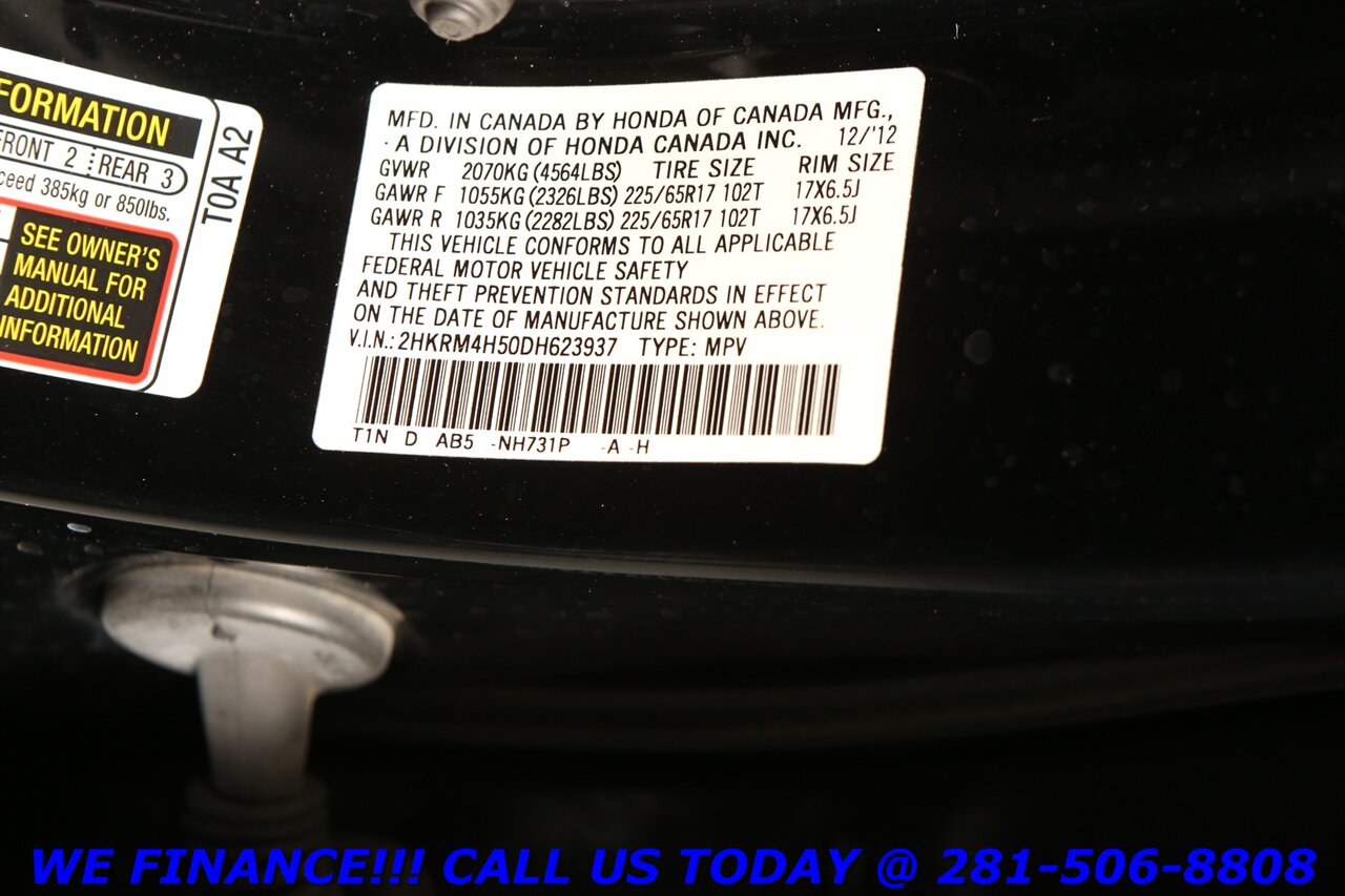 2013 Honda CR-V 2013 EX AWD SUNROOF ECON CAMERA BLUETOOTH 74K MLS   - Photo 25 - Houston, TX 77031