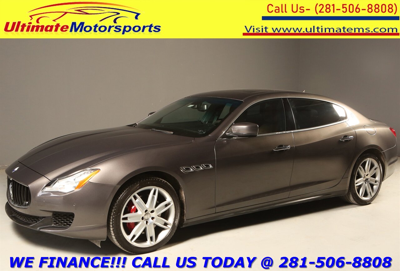 2016 Maserati Quattroporte 2016 S TWIN TURBO NAV SUN HEATSEAT WOOD 34K MILES   - Photo 1 - Houston, TX 77031