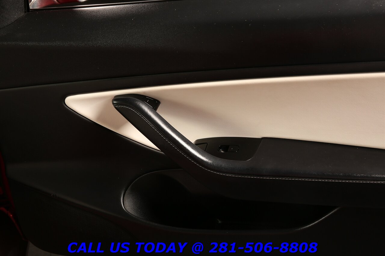 2020 Tesla Model 3 2020 FSD Ai AUTOPILOT NAV RED ON WHITE HEATED SEAT - Photo 25 - Houston, TX 77031