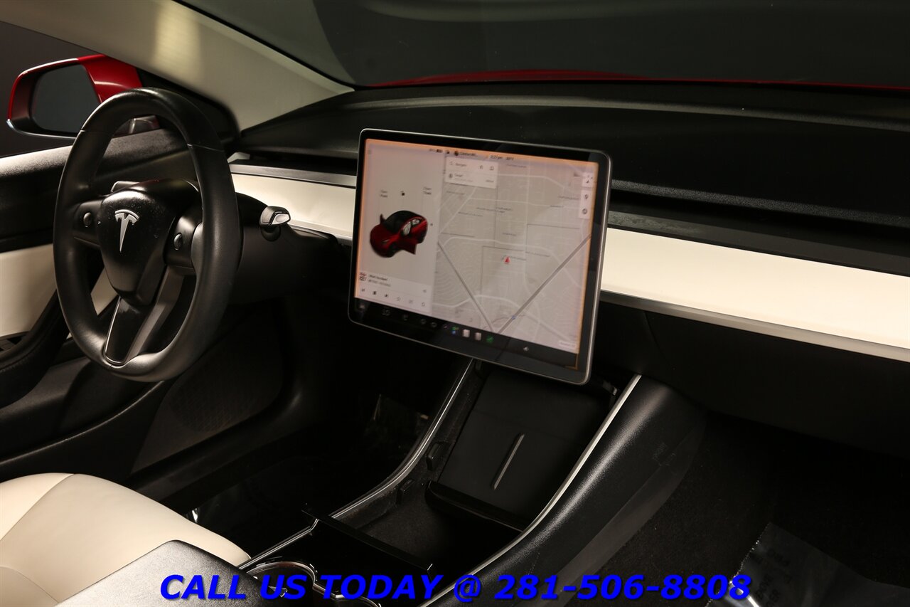 2020 Tesla Model 3 2020 FSD Ai AUTOPILOT NAV RED ON WHITE HEATED SEAT - Photo 20 - Houston, TX 77031