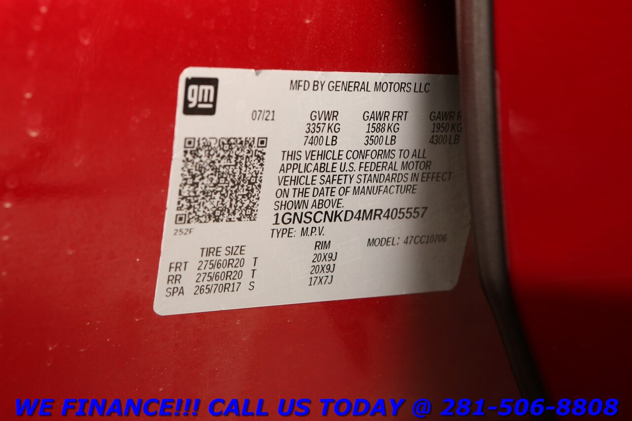 2021 Chevrolet Tahoe 2021 LT NAV HEATSEAT CAMERA 3RD ROW BOSE - Photo 28 - Houston, TX 77031