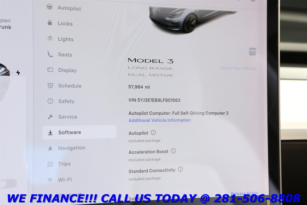 2020 Tesla Model 3 2020 Long Range AWD FSD3 ACCEL BOOST AUTOPILOT   - Photo 16 - Houston, TX 77031