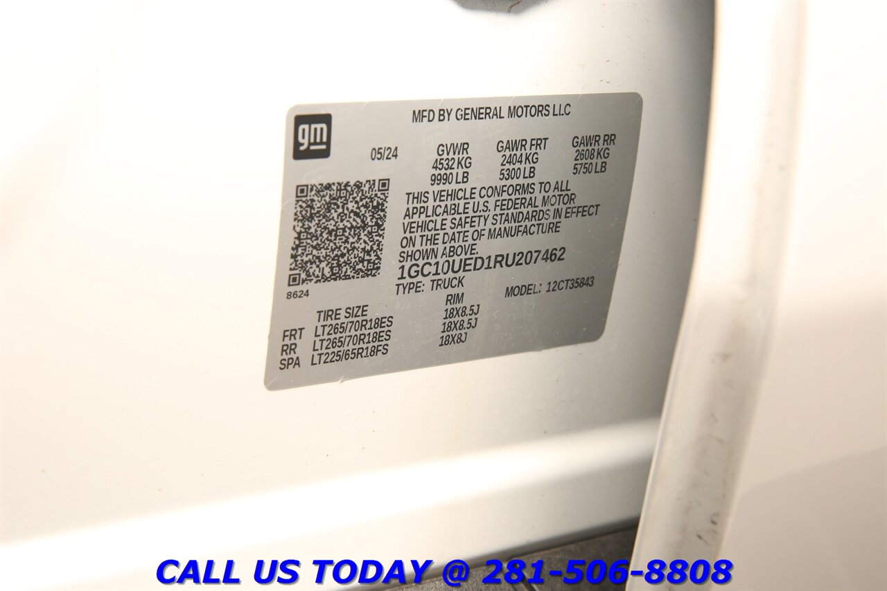 2024 Chevrolet Silverado EV 2024 AWD CREW NAV ADAPT CRUISE BLIND 15K MLS - Photo 30 - Houston, TX 77031