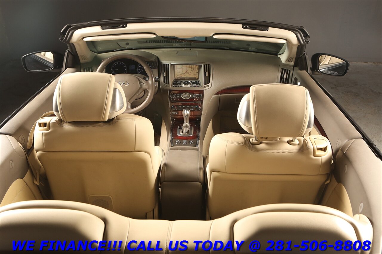 2010 INFINITI G37 2010 CONVERTIBLE PREM TECH PKG NAV COOLSEAT BOSE - Photo 3 - Houston, TX 77031