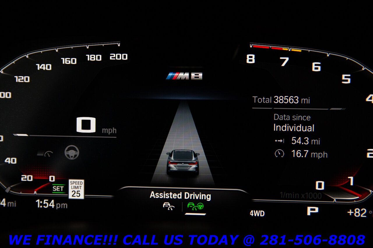 2022 BMW M8 2022 Competition AWD COUPE NAV HUD CARBON 38K MLS   - Photo 14 - Houston, TX 77031