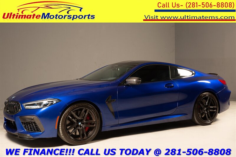 Marina Bay Blue Metallic 2022 BMW M8 Competition Coupe AWD Coupe All-Wheel Drive 8-Speed Automatic
