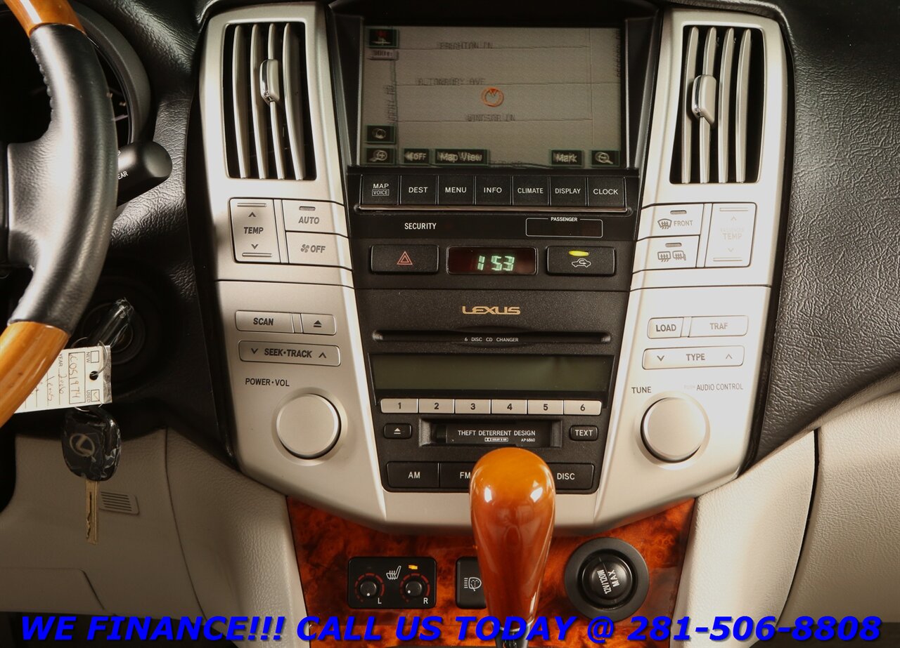 2006 Lexus LEXUS RX 330 NAVIGATION PREM PLUS PKG SUN CAMERA HEATSEAT - Photo 16 - Houston, TX 77031
