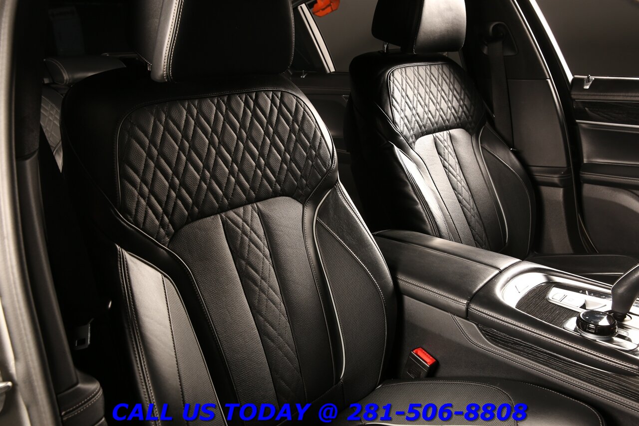 2022 BMW 2022 750i xDrive M-Sport AWD LED-PANO DRIVEASST PR - Photo 20 - Houston, TX 77031