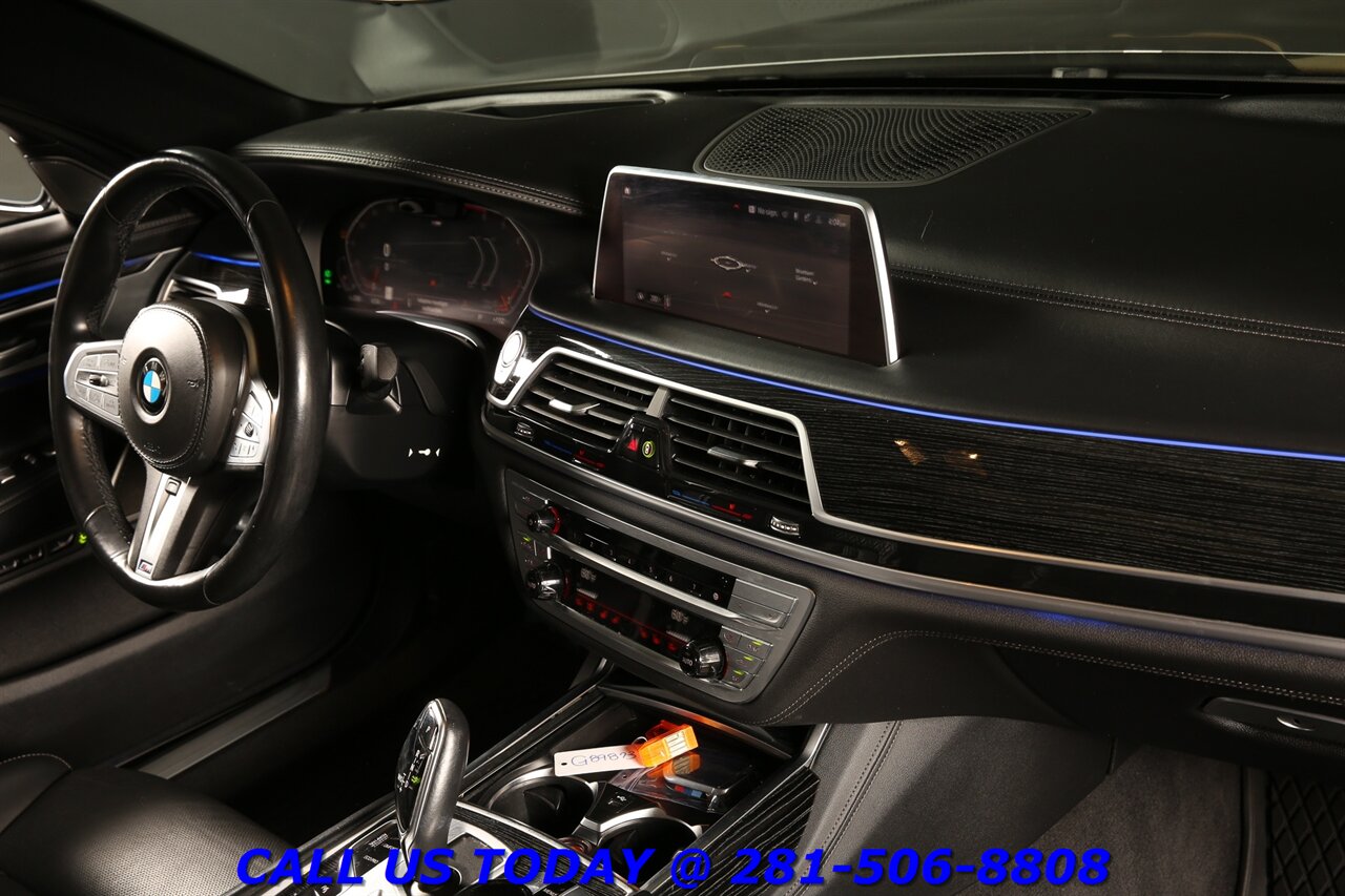 2022 BMW 2022 750i xDrive M-Sport AWD LED-PANO DRIVEASST PR - Photo 19 - Houston, TX 77031