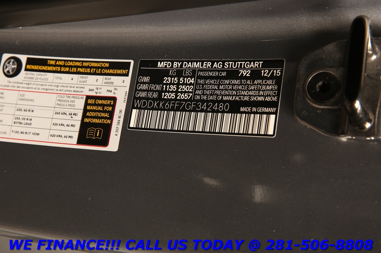 2016 Mercedes-Benz 2016 E 400 CONVERTIBLE P2 NAV SPORT2 PKG HARMAN   - Photo 29 - Houston, TX 77031