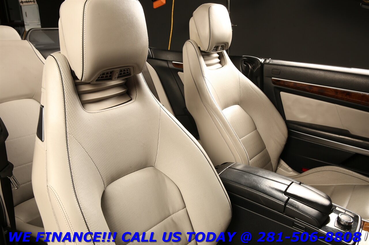 2016 Mercedes-Benz 2016 E 400 CONVERTIBLE P2 NAV SPORT2 PKG HARMAN   - Photo 21 - Houston, TX 77031