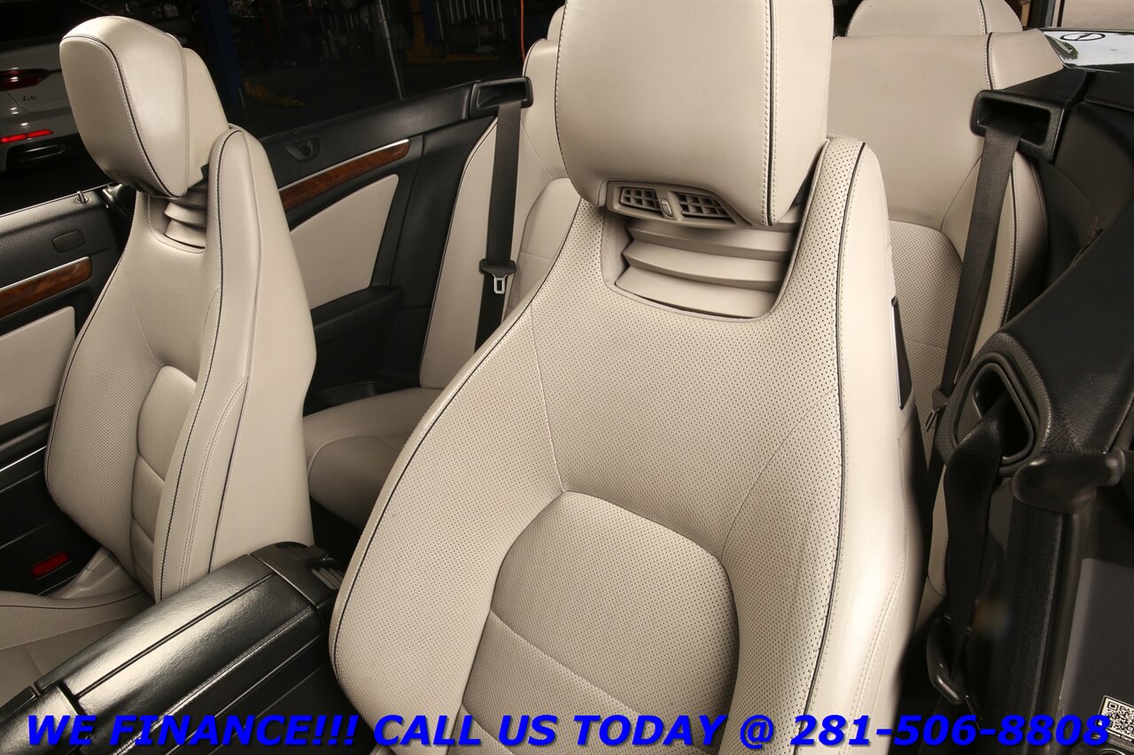 2016 Mercedes-Benz 2016 E 400 CONVERTIBLE P2 NAV SPORT2 PKG HARMAN   - Photo 12 - Houston, TX 77031