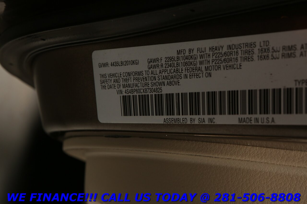 2008 Subaru Outback 2008 AWD WAGON ROOF RAILS CRUISE XENONS 67K MLS   - Photo 25 - Houston, TX 77031