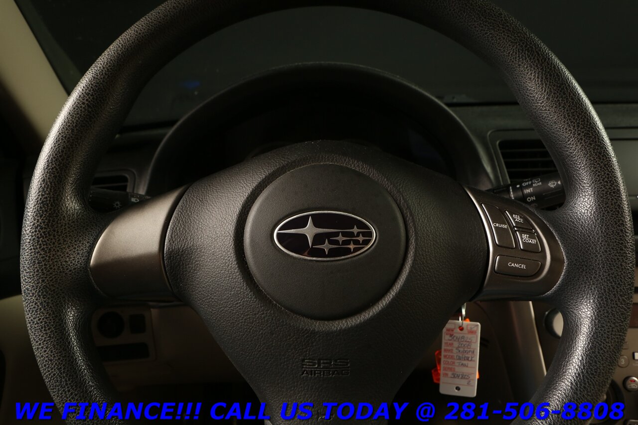 2008 Subaru Outback 2008 AWD WAGON ROOF RAILS CRUISE XENONS 67K MLS   - Photo 14 - Houston, TX 77031