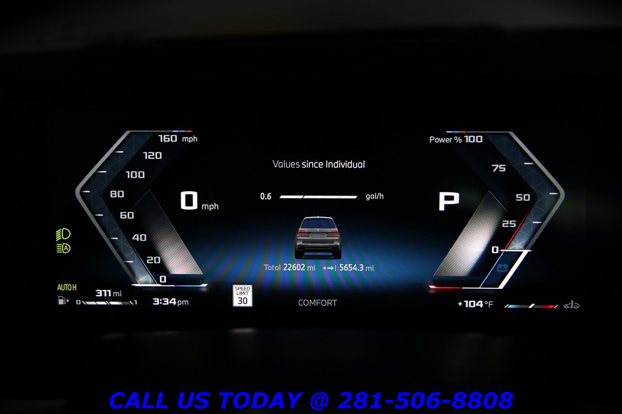 2025 BMW X7 2025 M60i AWD M SPORT EXEC PKG NAV HUD PANO 22K ML - Photo 17 - Houston, TX 77031