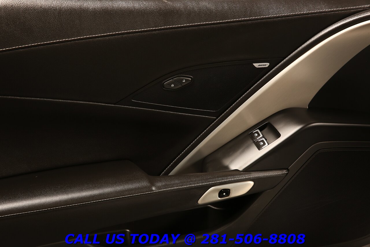 2017 Chevrolet Corvette 2017 Stingray PAINTED TARGA NAV BOSE MAGNET 53K Mi - Photo 10 - Houston, TX 77031