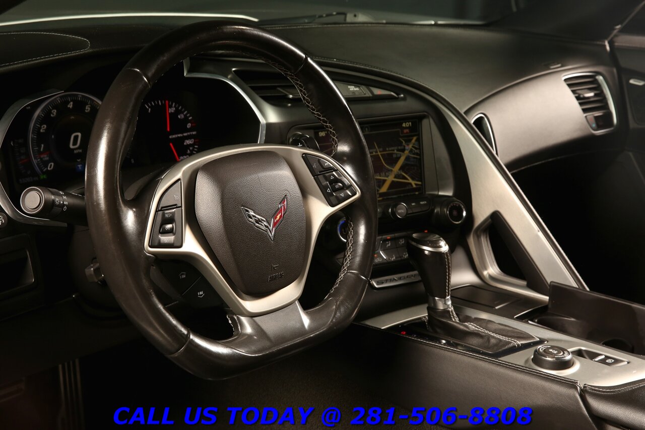 2017 Chevrolet Corvette 2017 Stingray PAINTED TARGA NAV BOSE MAGNET 53K Mi - Photo 11 - Houston, TX 77031