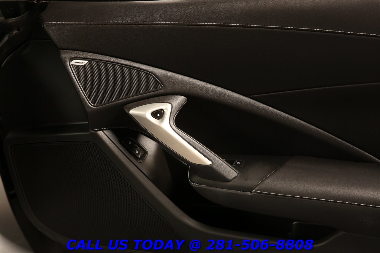 2017 Chevrolet Corvette 2017 Stingray PAINTED TARGA NAV BOSE MAGNET 53K Mi - Photo 19 - Houston, TX 77031