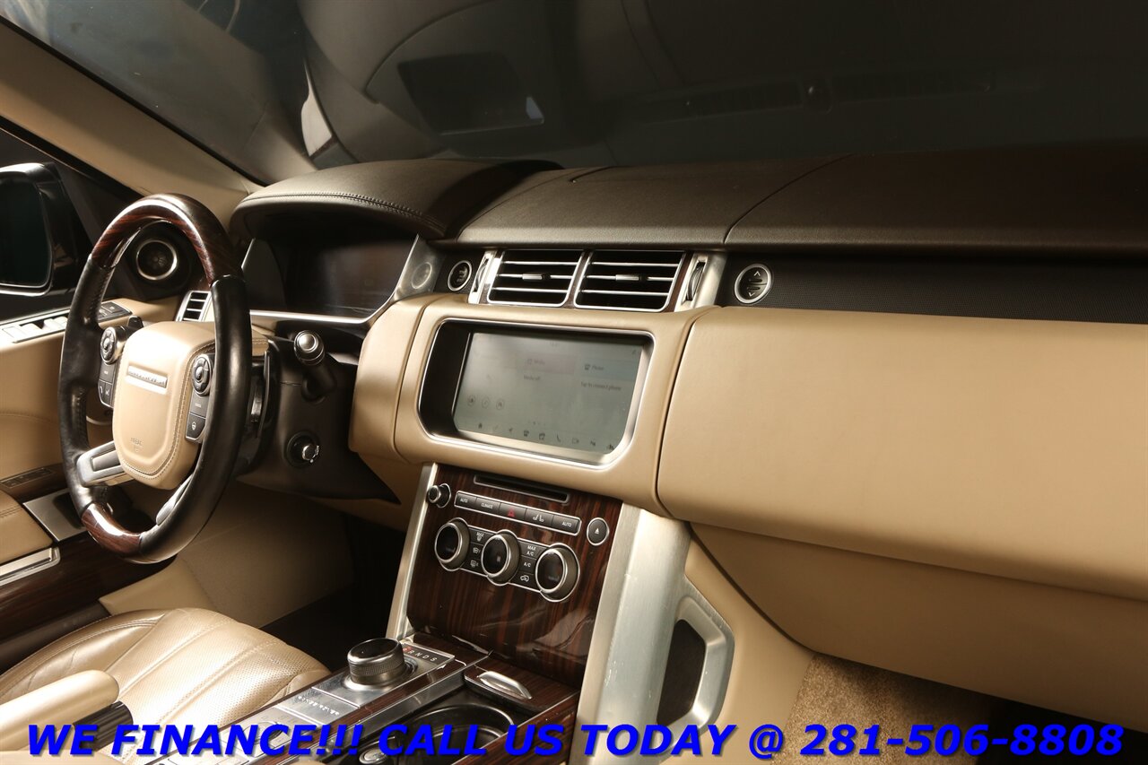 2017 Land Rover Range Rover 2017 Supercharged 4x4 NAV HUD PANO BLIND 79K MLS - Photo 18 - Houston, TX 77031