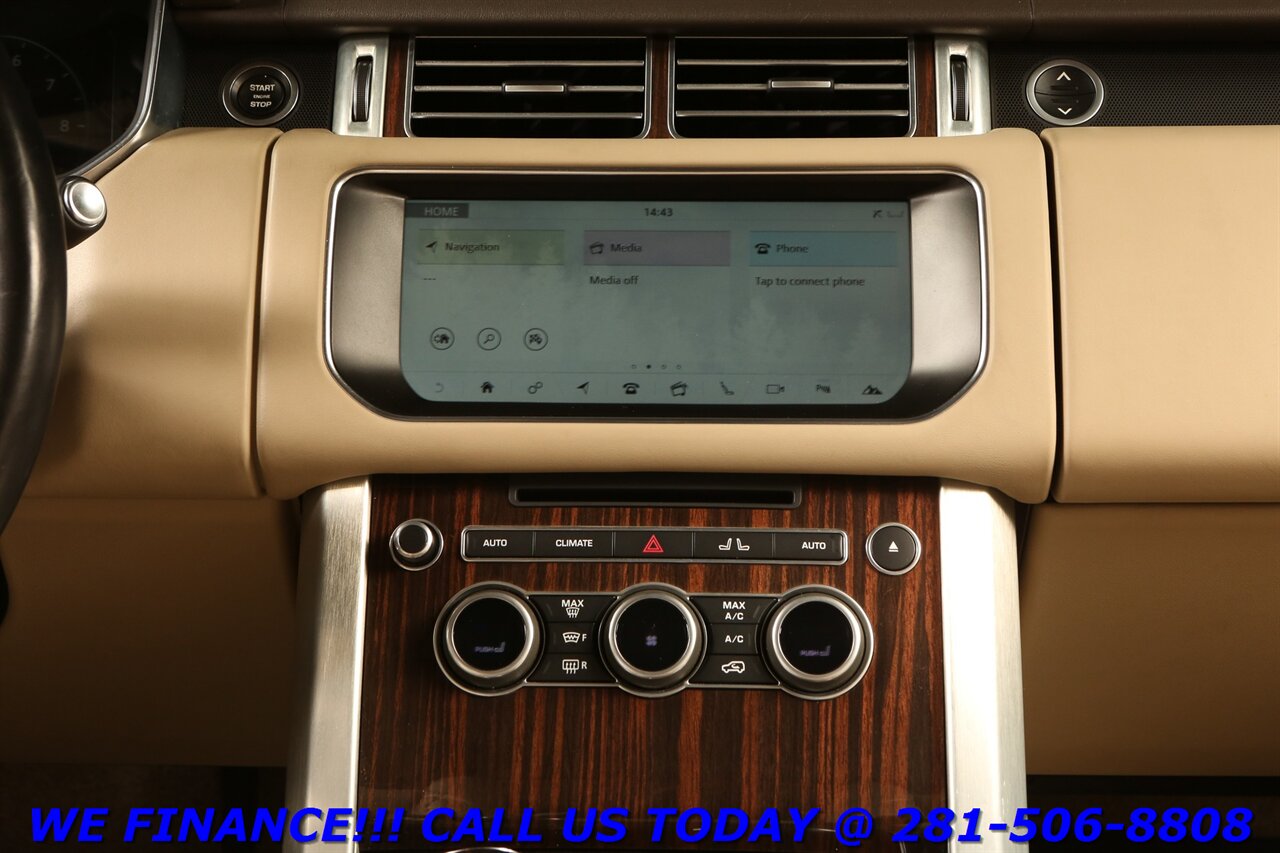 2017 Land Rover Range Rover 2017 Supercharged 4x4 NAV HUD PANO BLIND 79K MLS - Photo 16 - Houston, TX 77031