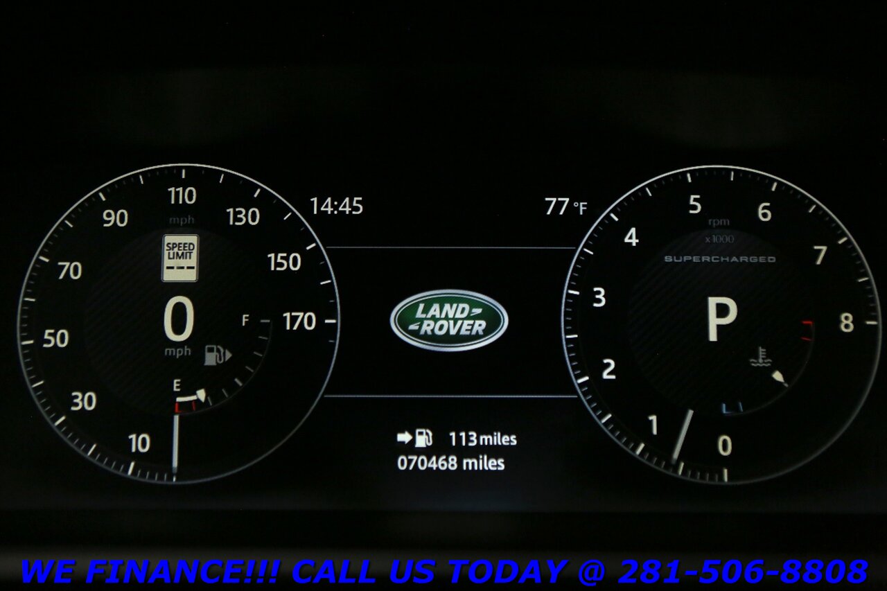 2017 Land Rover Range Rover 2017 Supercharged 4x4 NAV HUD PANO BLIND 79K MLS - Photo 15 - Houston, TX 77031