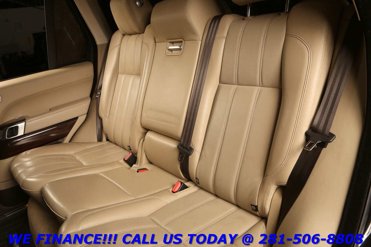 2017 Land Rover Range Rover 2017 Supercharged 4x4 NAV HUD PANO BLIND 79K MLS - Photo 21 - Houston, TX 77031