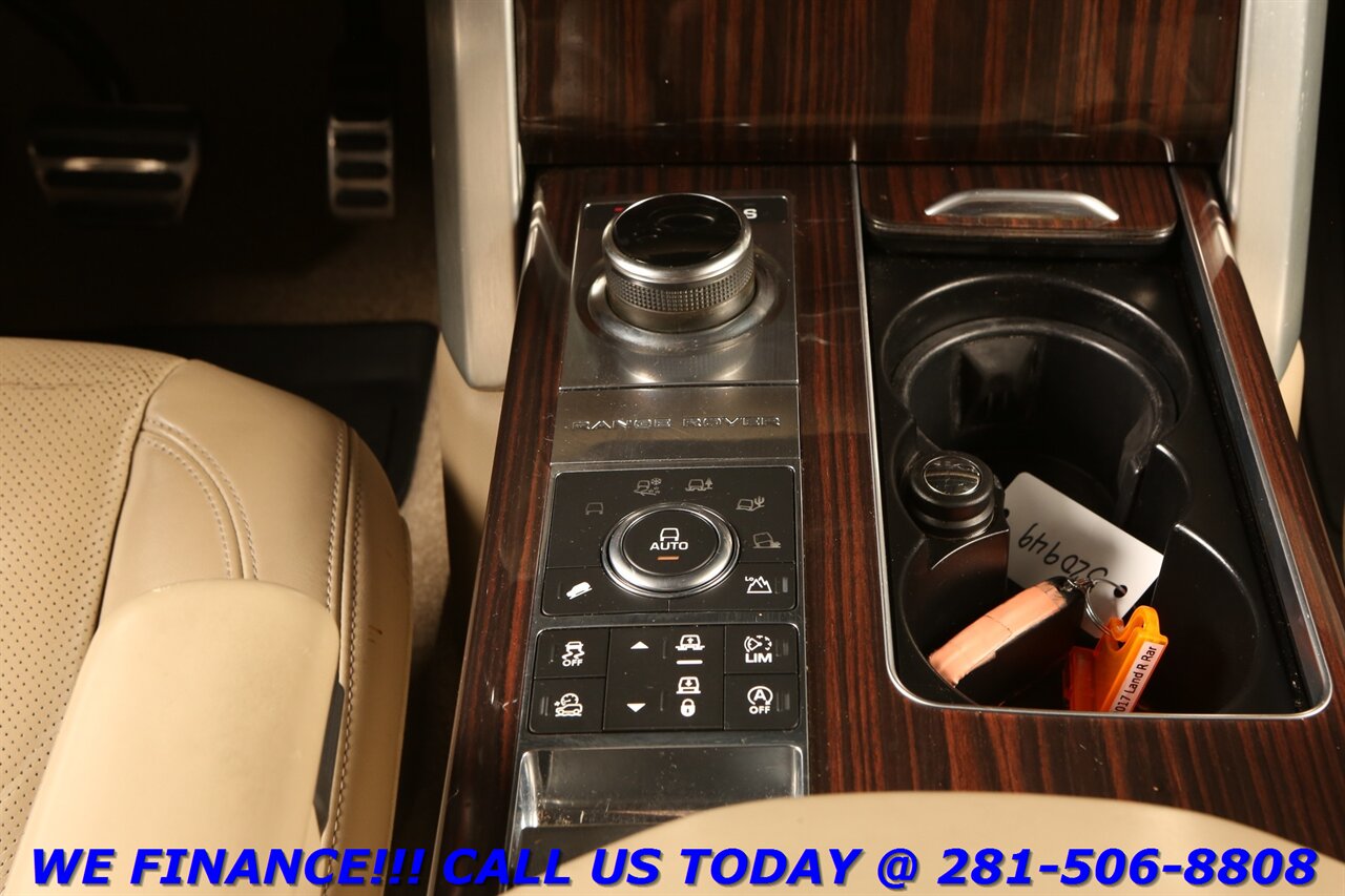 2017 Land Rover Range Rover 2017 Supercharged 4x4 NAV HUD PANO BLIND 79K MLS - Photo 26 - Houston, TX 77031