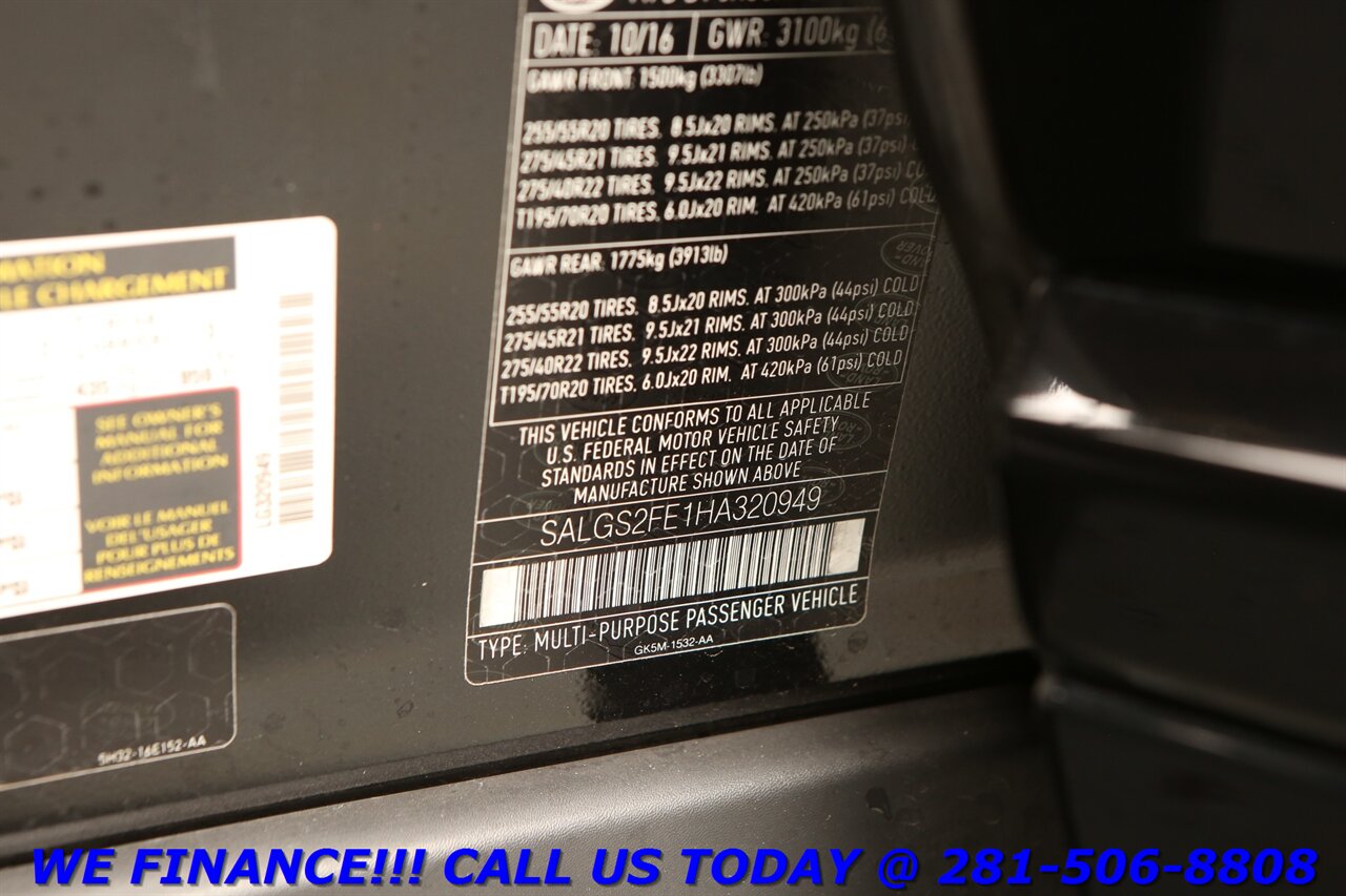 2017 Land Rover Range Rover 2017 Supercharged 4x4 NAV HUD PANO BLIND 79K MLS - Photo 31 - Houston, TX 77031