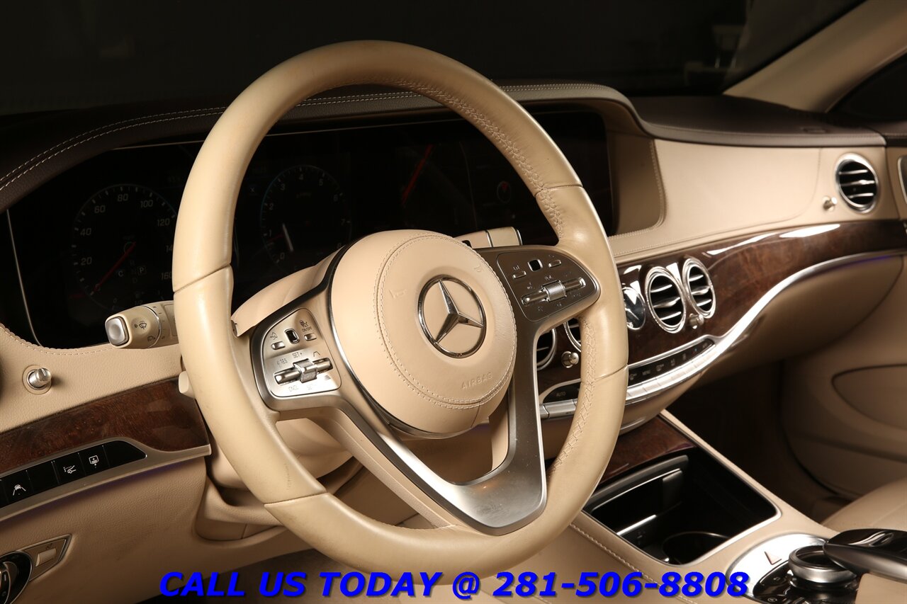 2018 Mercedes-Benz 2018 S560 P1 NAV HUD PANO ADAPT BLIND 44K MLS - Photo 11 - Houston, TX 77031