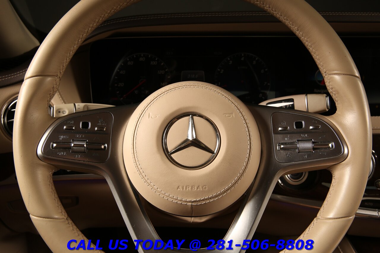 2018 Mercedes-Benz 2018 S560 P1 NAV HUD PANO ADAPT BLIND 44K MLS - Photo 14 - Houston, TX 77031