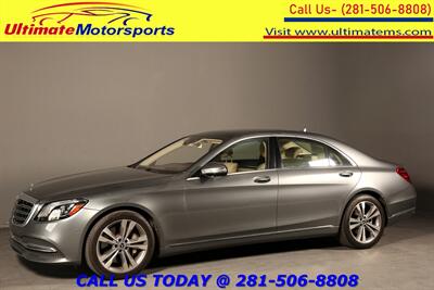 2018 Mercedes-Benz 2018 S560 P1 NAV HUD PANO ADAPT BLIND 44K MLS Sedan