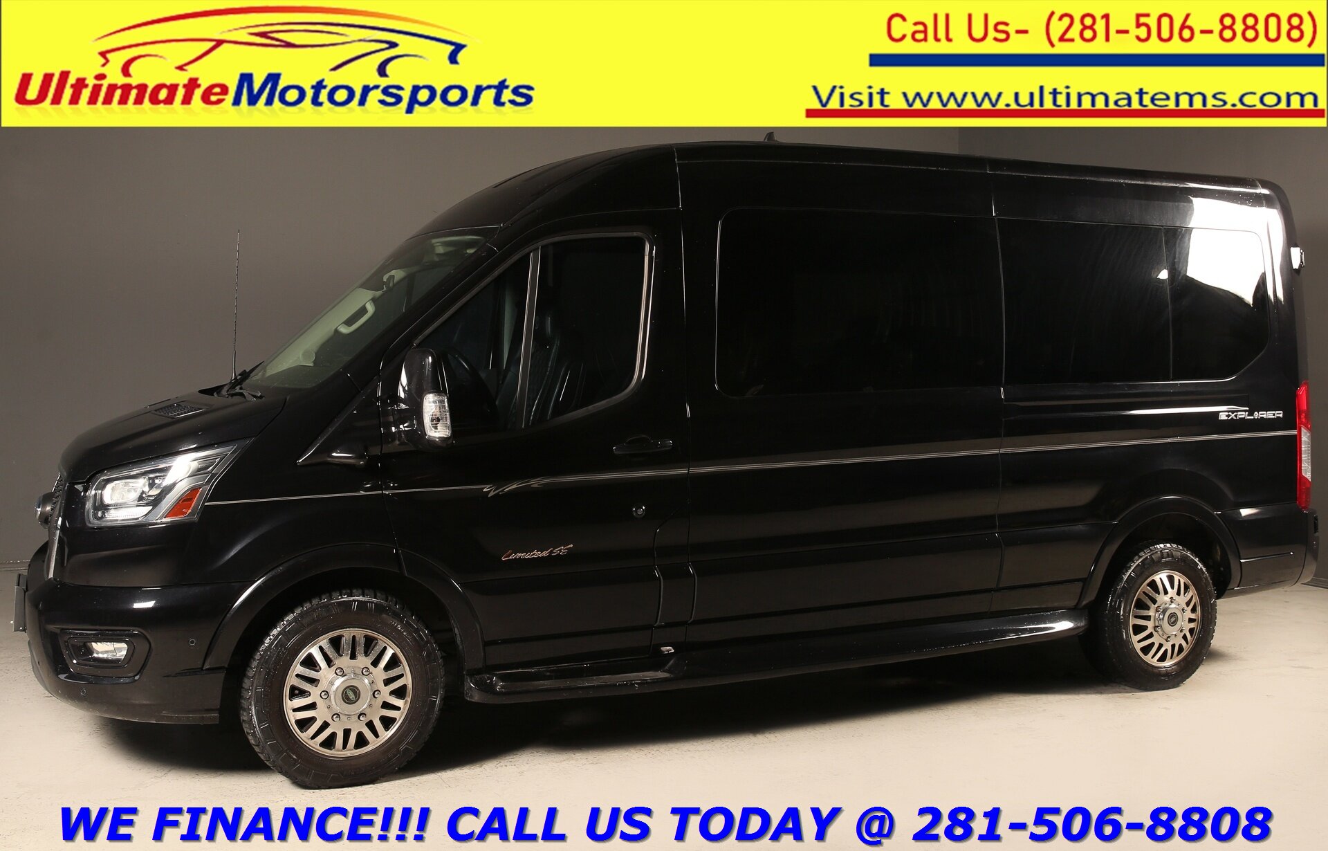 2022 Ford Transit 2022 EXPLORER AWD NAV ADAPT BLIND 9PASS TV 58K MLS   - Photo 1 - Houston, TX 77031
