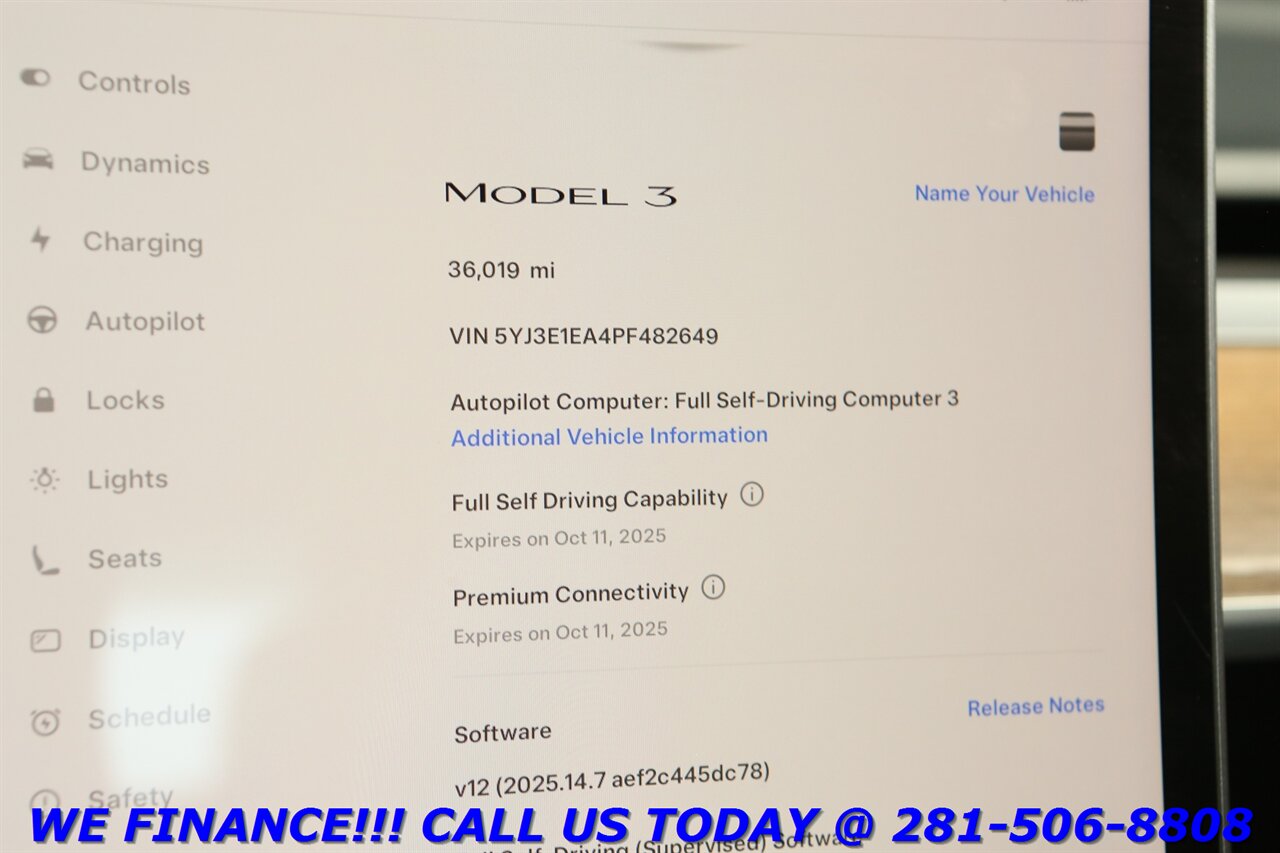2023 Tesla Model 3 2023 FSD3 AUTOPILOT PANOROOF $4K IRS EV REBATE - Photo 15 - Houston, TX 77031