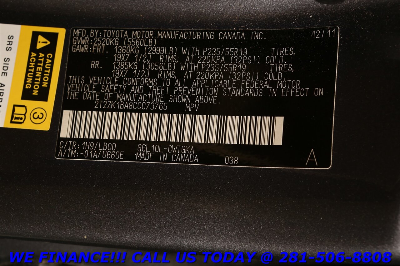 2012 Lexus RX 2012 RX 350 PREM PKG NAV SUN CAMERA WOOD   - Photo 29 - Houston, TX 77031