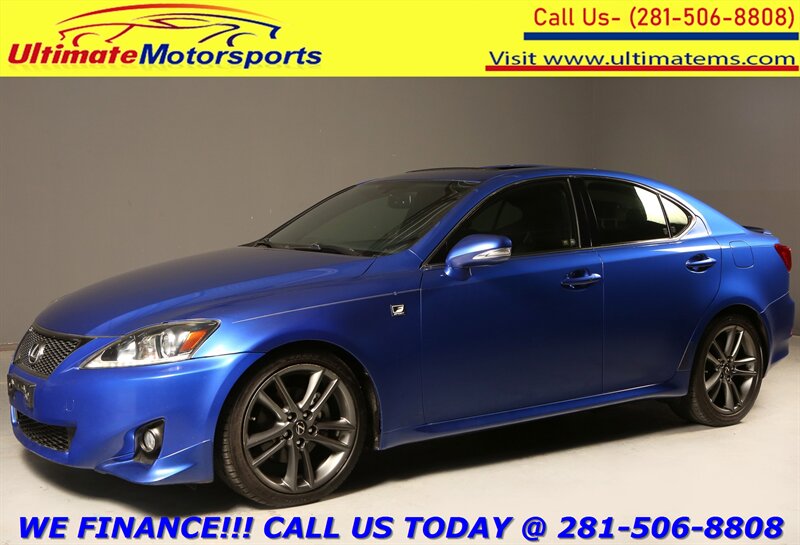2011 Lexus LEXUS IS 250 F SPORT NAVIGATION SONIC MICA BLUE RARE PKG  