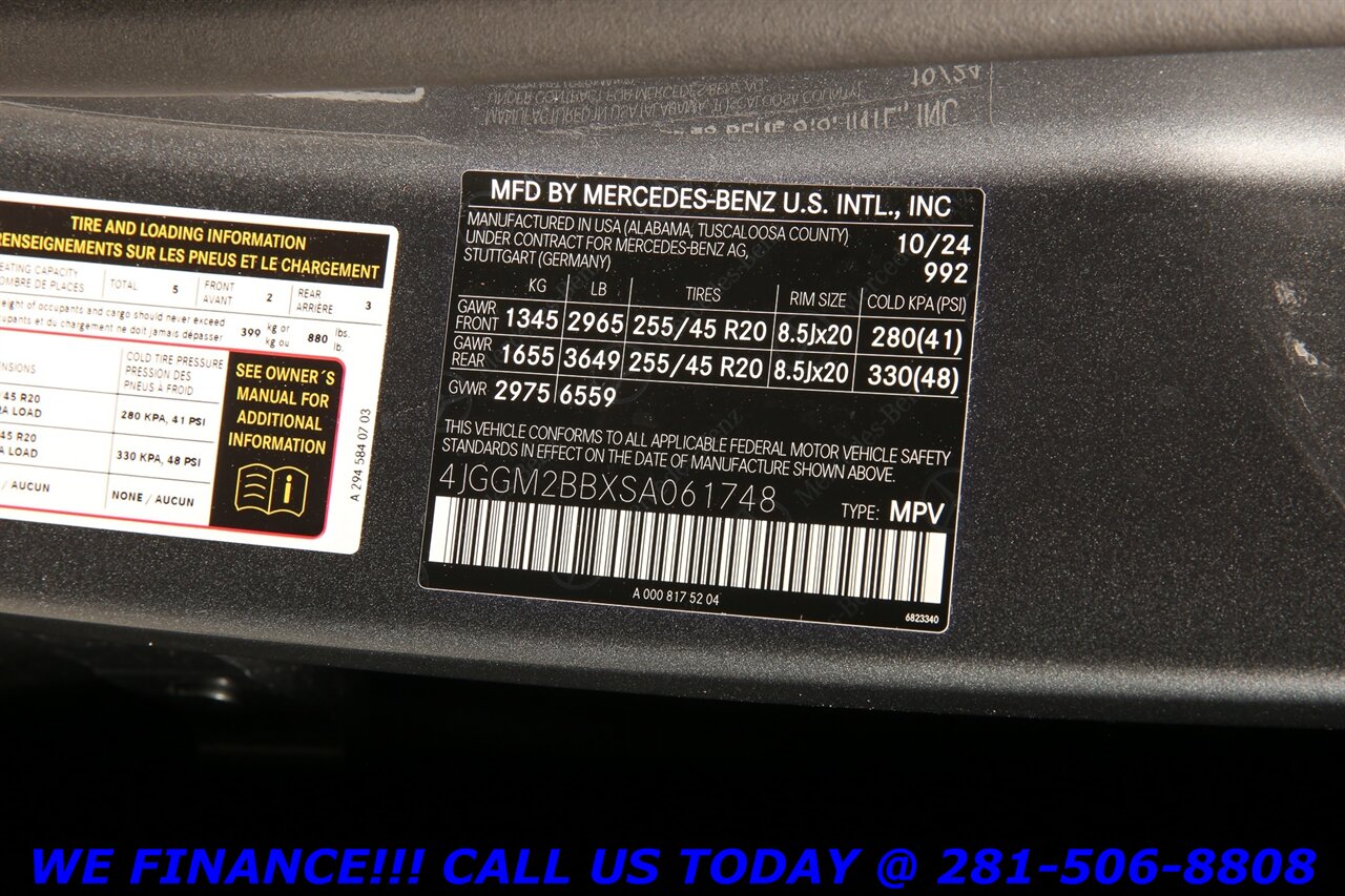 2025 Mercedes-Benz EQE 2025 EQE 350+ AMG NAV PANO VENT-SEAT BLIS 16K ML - Photo 31 - Houston, TX 77031