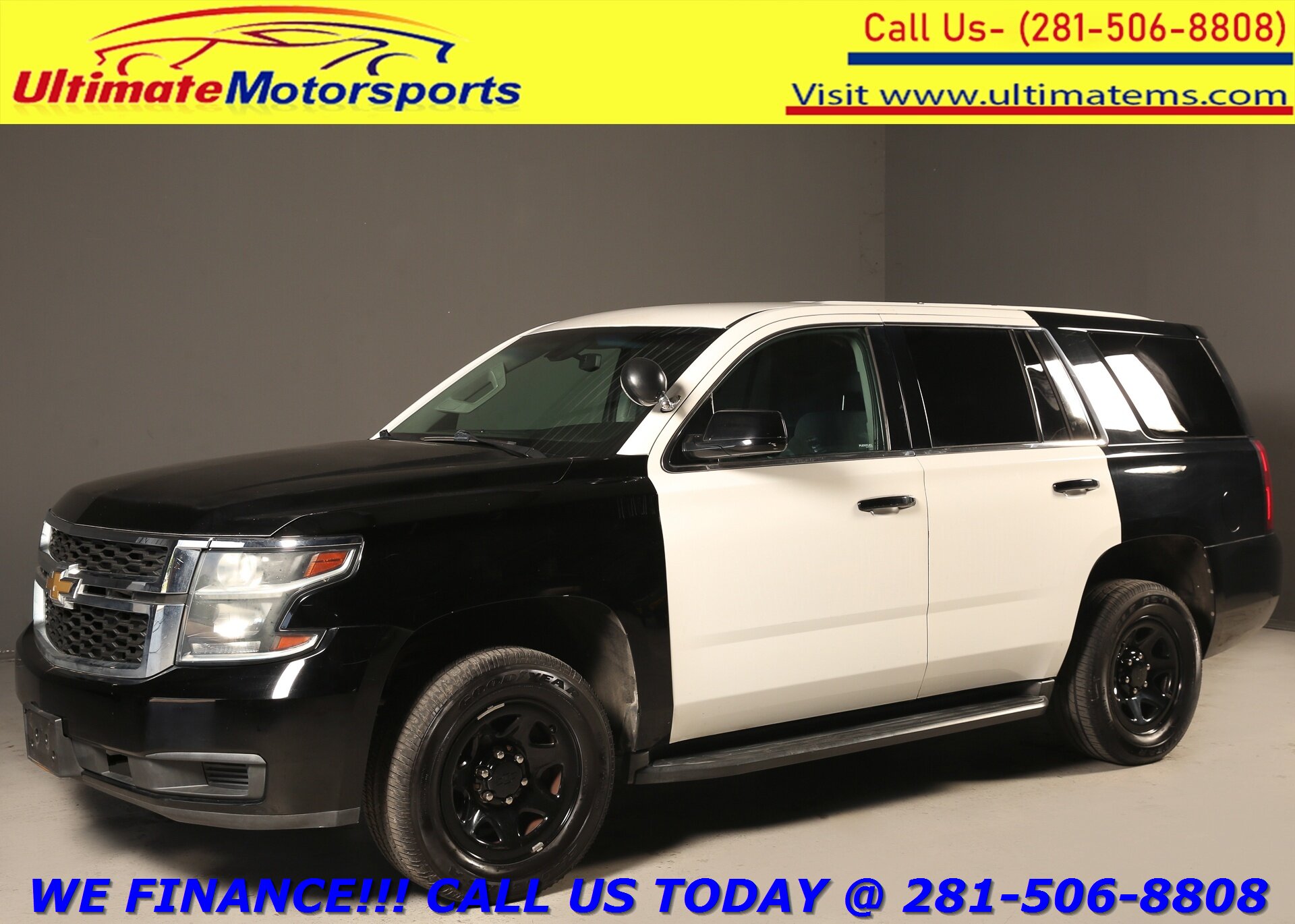 2018 Chevrolet Tahoe 2018 Police CAMERA PWR SEATS WOOD BLUETOOTH 80K ML   - Photo 1 - Houston, TX 77031