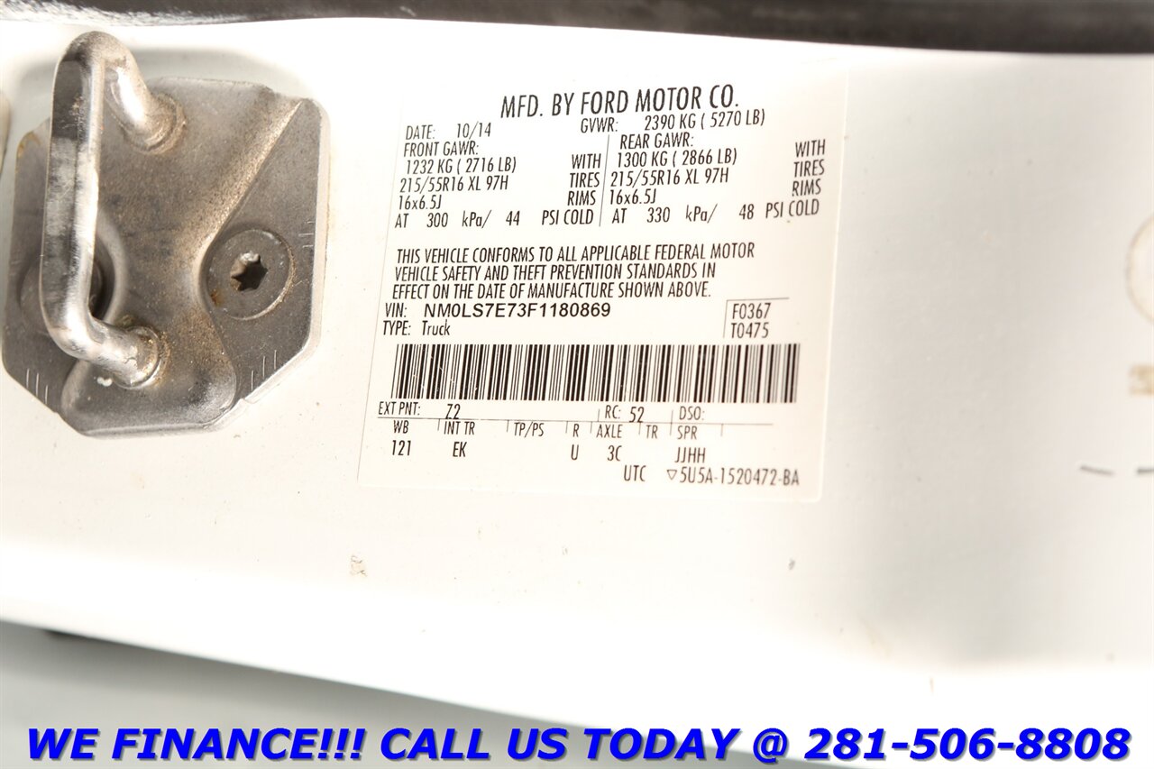 2015 Ford Transit Connect 2015 XL CARGO VAN CAMERA CRUISE STORAGE 68K MLS   - Photo 28 - Houston, TX 77031