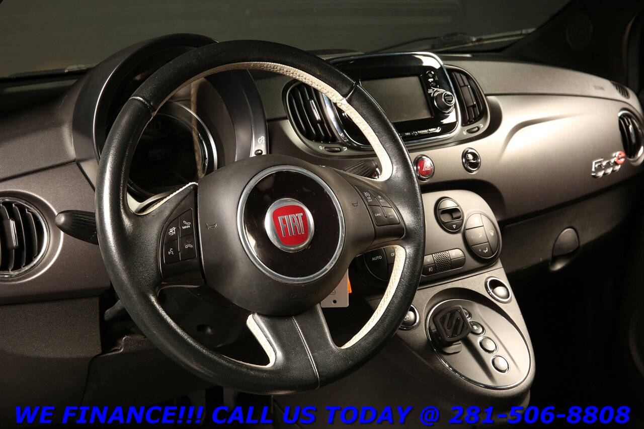 2017 FIAT 500 2017 LEATHER HEATSEAT BLUETOOTH XENONS 38K MLS   - Photo 9 - Houston, TX 77031