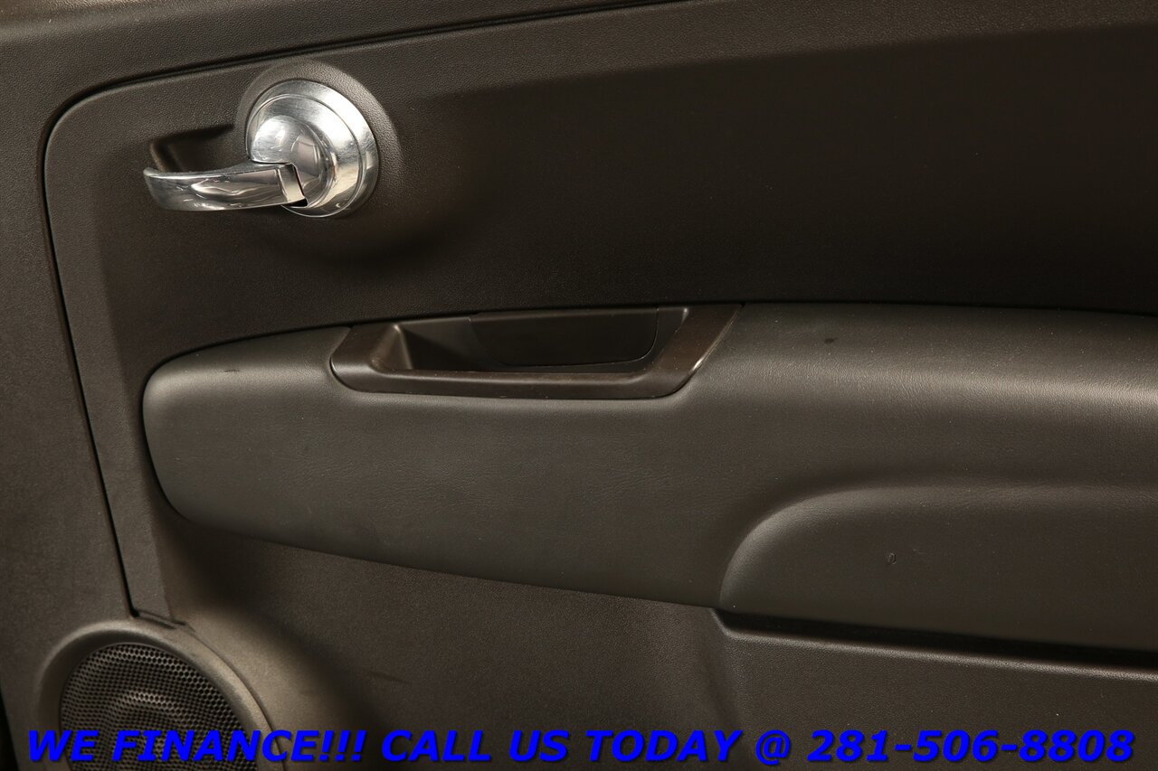 2017 FIAT 500 2017 LEATHER HEATSEAT BLUETOOTH XENONS 38K MLS   - Photo 19 - Houston, TX 77031