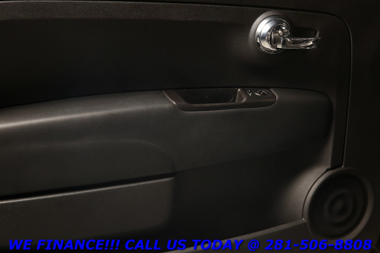 2017 FIAT 500 2017 LEATHER HEATSEAT BLUETOOTH XENONS 38K MLS   - Photo 8 - Houston, TX 77031