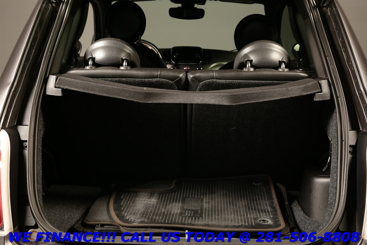 2017 FIAT 500 2017 LEATHER HEATSEAT BLUETOOTH XENONS 38K MLS   - Photo 17 - Houston, TX 77031